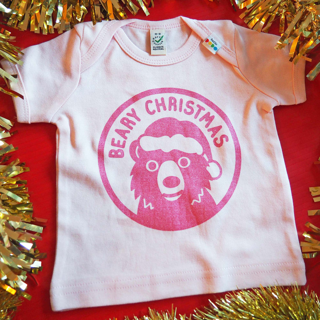 Beary Christmas Baby T-shirt - hello DODO
