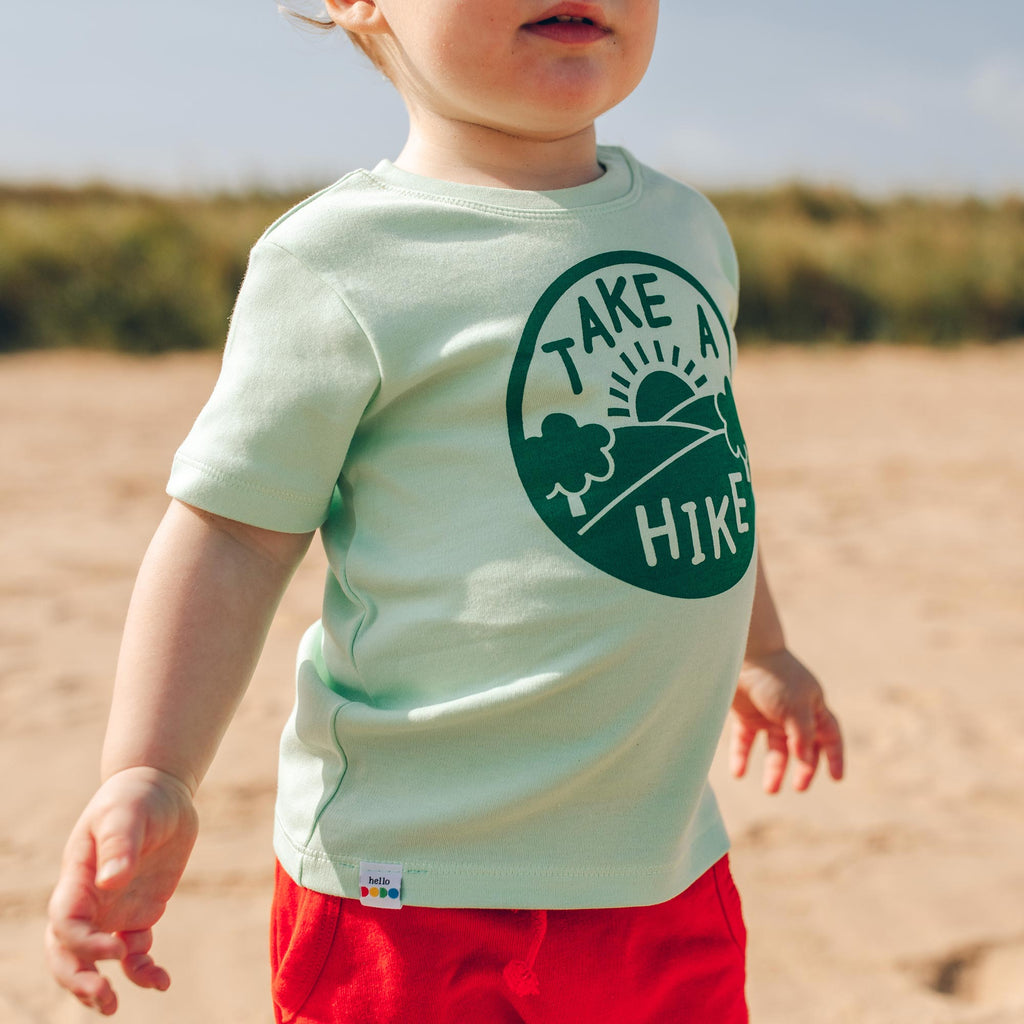 Take A Hike Baby T-shirt - hello DODO