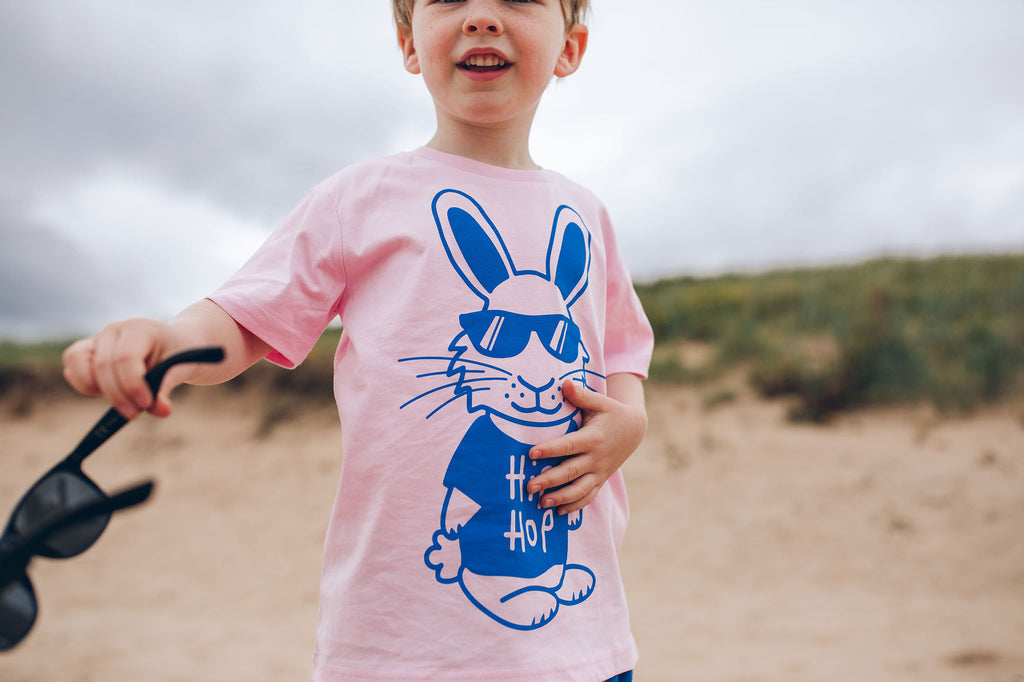 Hip Hop Bunny Kids T-shirt - hello DODO