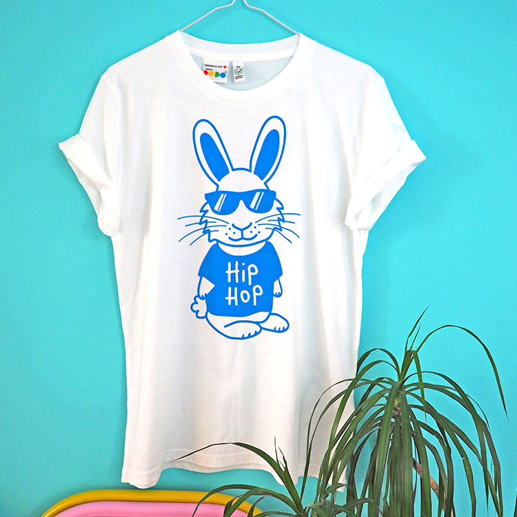 Hip Hop Rabbit Unisex T-shirt - hello DODO