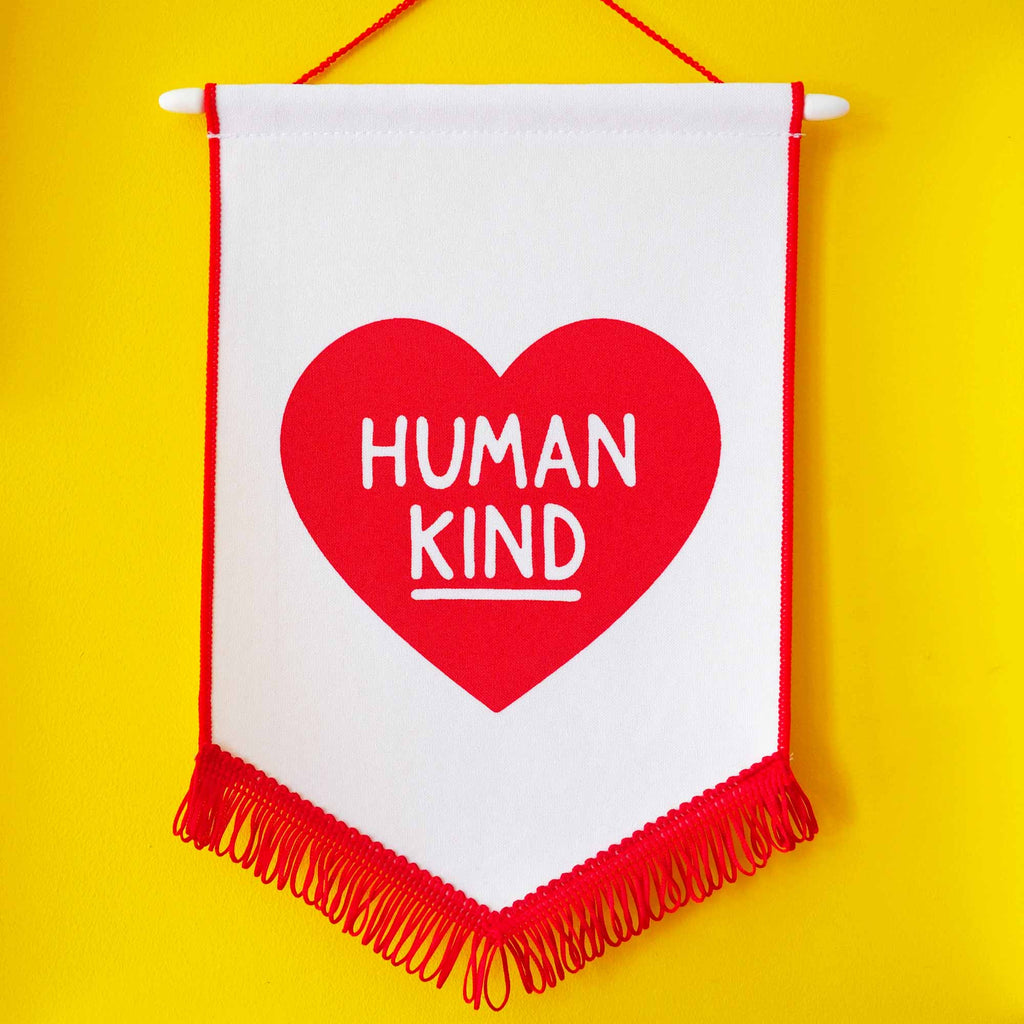 Human Kind Pennant Flag - hello DODO