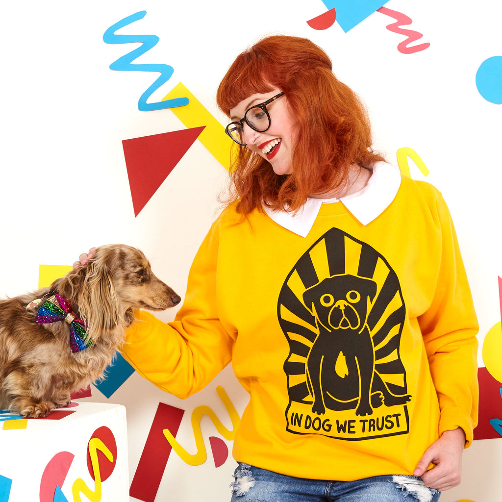 In Dog We Trust Unisex Sweatshirt - hello DODO