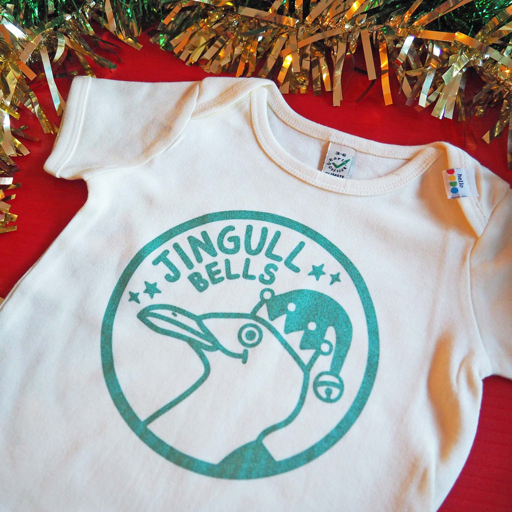 Jingull Bells Christmas Baby T-shirt - hello DODO