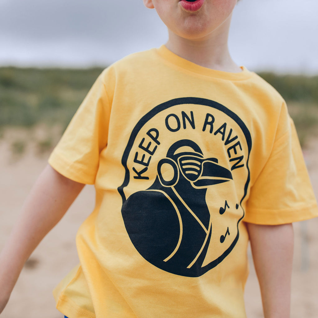 Keep On Raven Kids T-shirt - hello DODO
