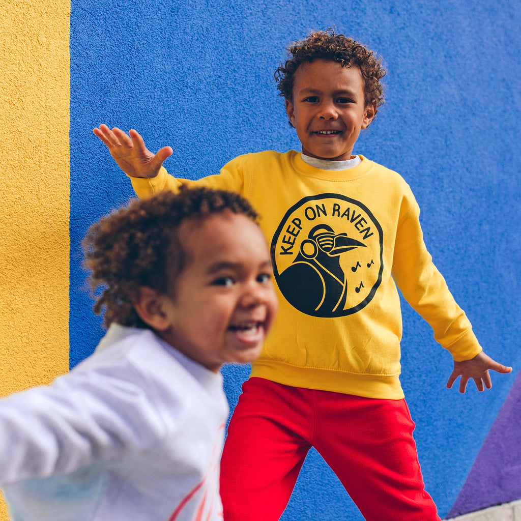 Keep On Raven Kids Sweatshirt | hello DODO