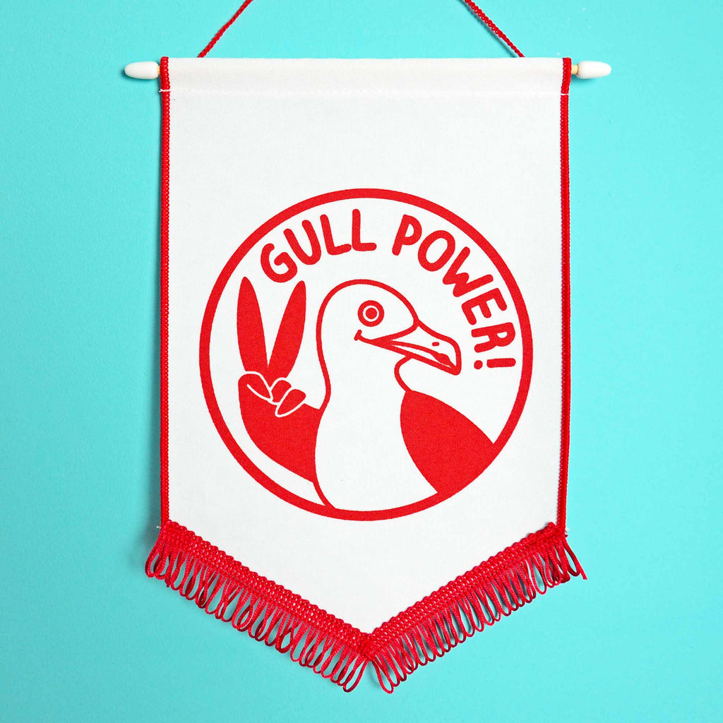 Gull Power Pennant Flag - hello DODO