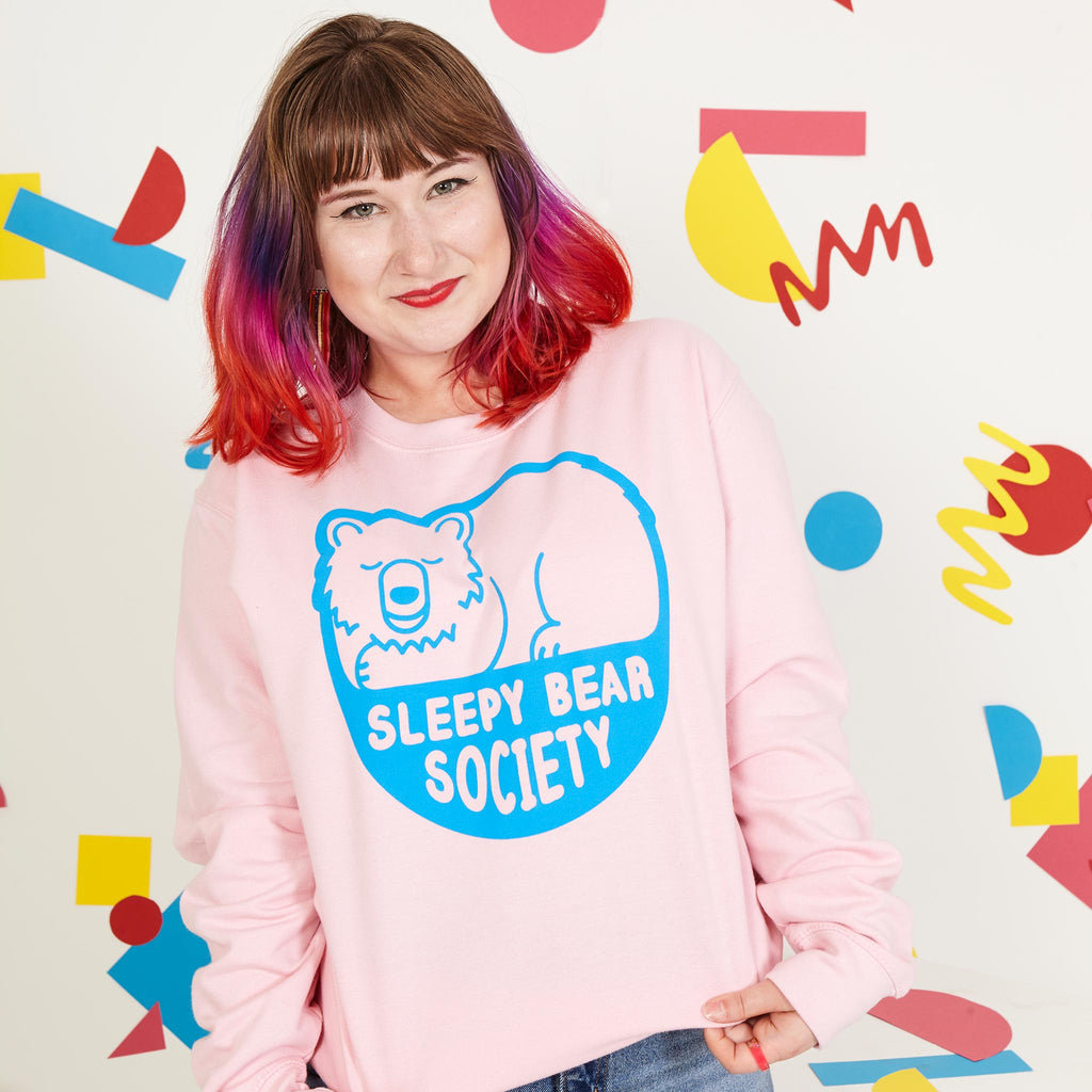 Sleepy Bear Society Unisex Sweatshirt - hello DODO