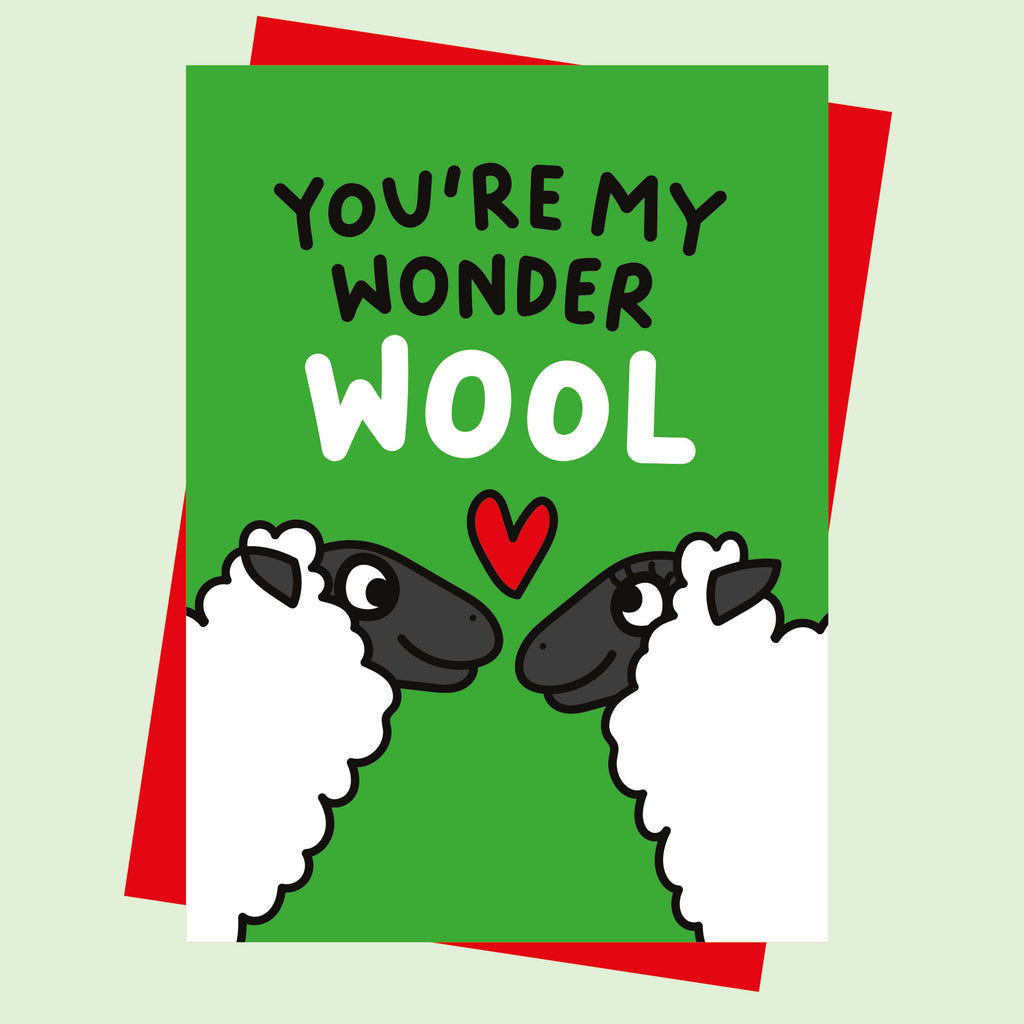 You’re My Wonder Wool - Love card