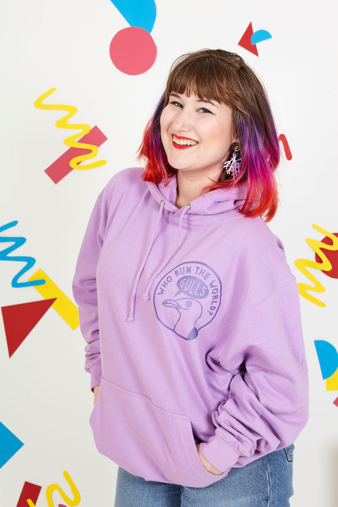 Who Run The World Gulls Unisex Hoodie - hello DODO