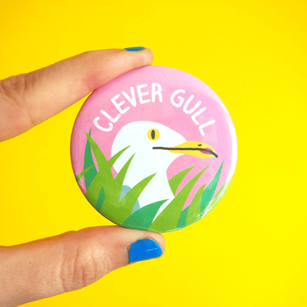 Clever Gull Badge - hello DODO