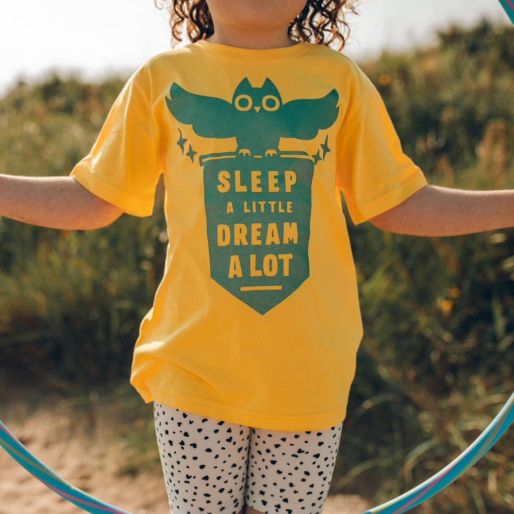 Sleep A Little Dream A Lot Kids T-shirt
