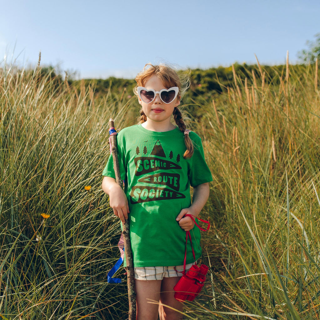 Scenic Route Society Kids T-shirt