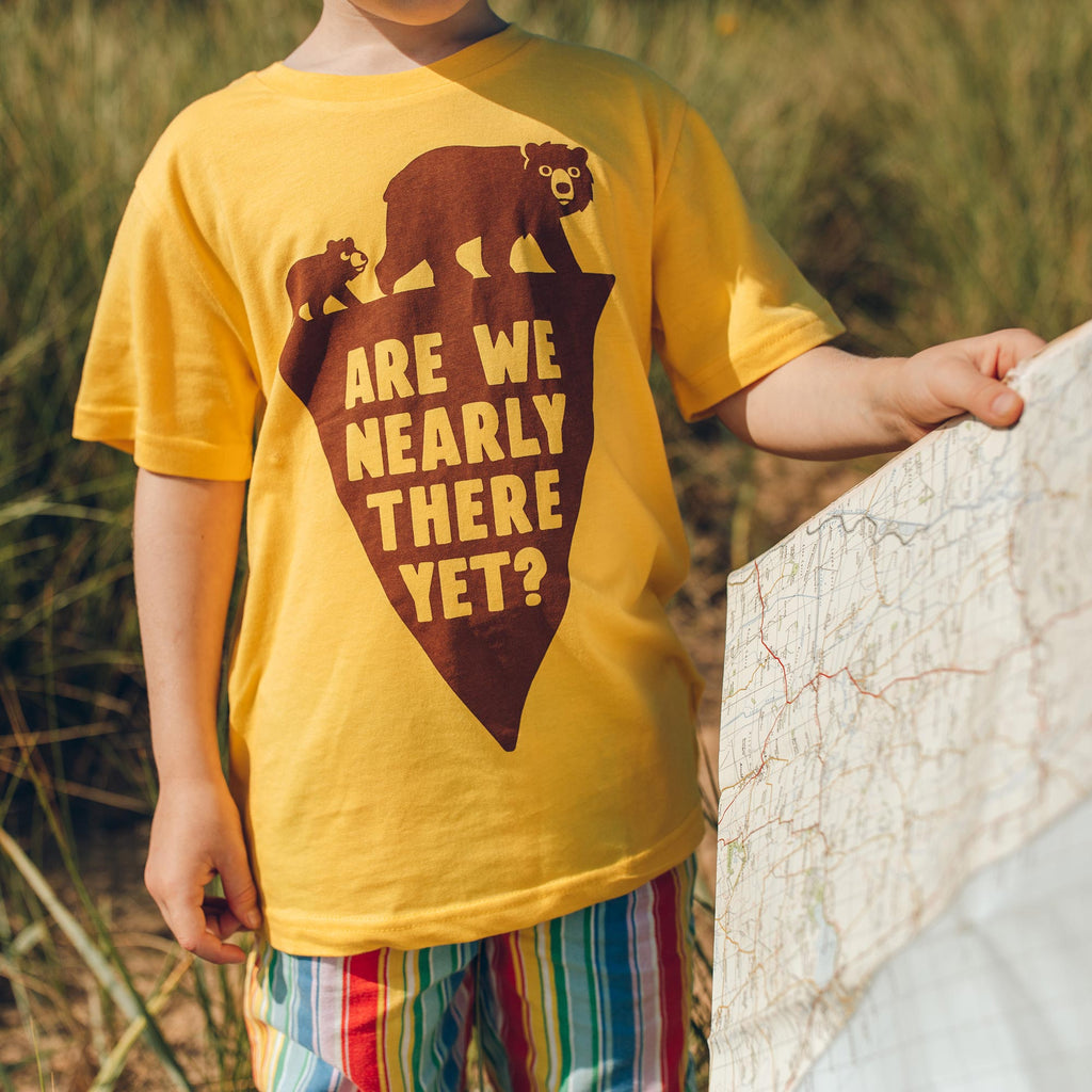 Are We Nearly There Yet Kids T-shirt