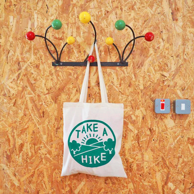 Take a Hike Tote Bag - hello DODO